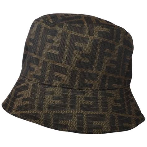 fendi bucket hat womens|fendi monogram bucket hat.